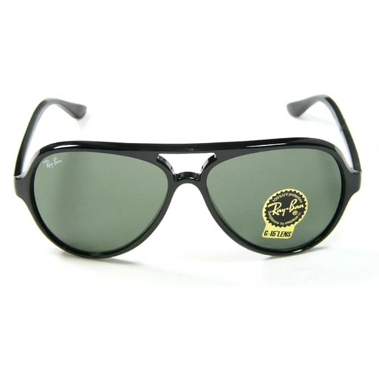 Cats black green