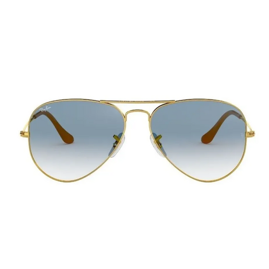 Lentes aviator gold blue